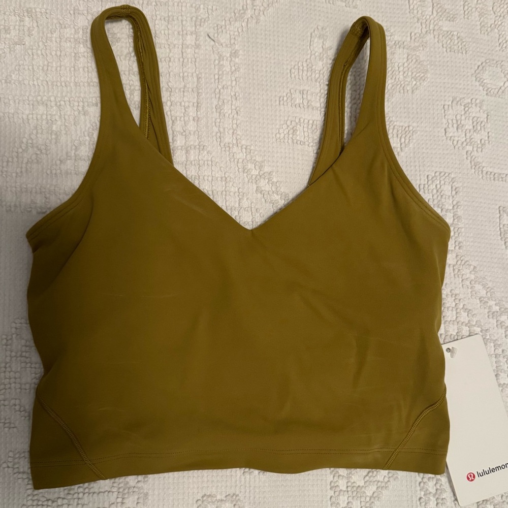 Lululemon Align Tank Gold Spice